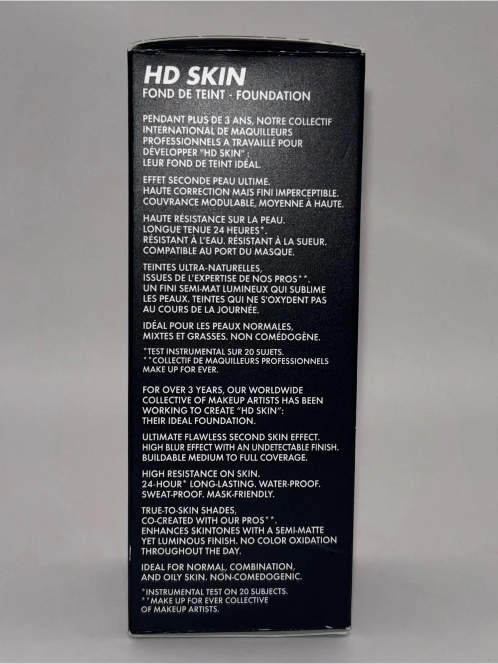 NIB Make Up For Ever HD Skin Foundation 2Y30 Y345